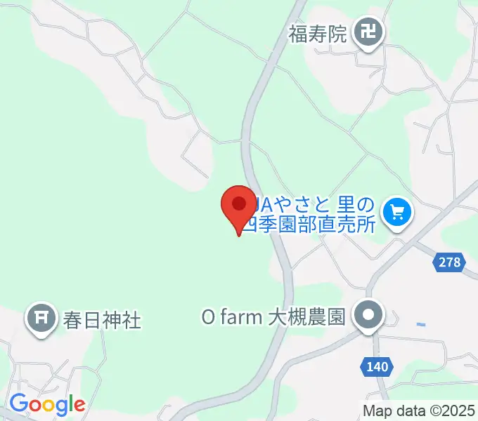 平原ヴァイオリン工房の地図