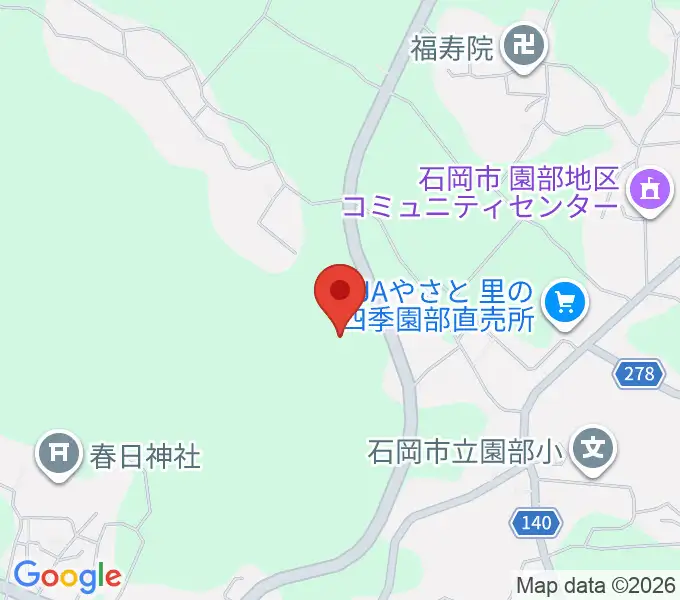 平原ヴァイオリン工房の地図