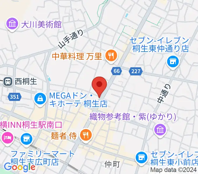 伊藤丈晃ヴァイオリン工房の地図