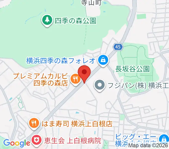 池田ピアノ運送の地図