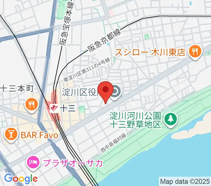 マルコ楽志堂の地図