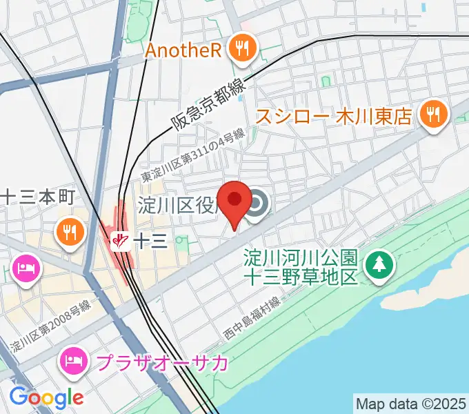 マルコ楽志堂の地図