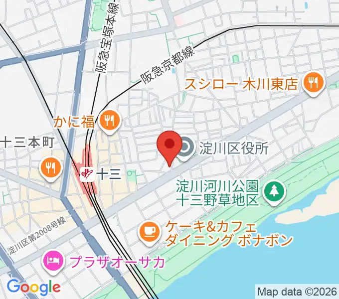 マルコ楽志堂の地図