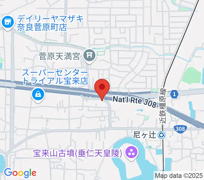 Studio Solaの地図
