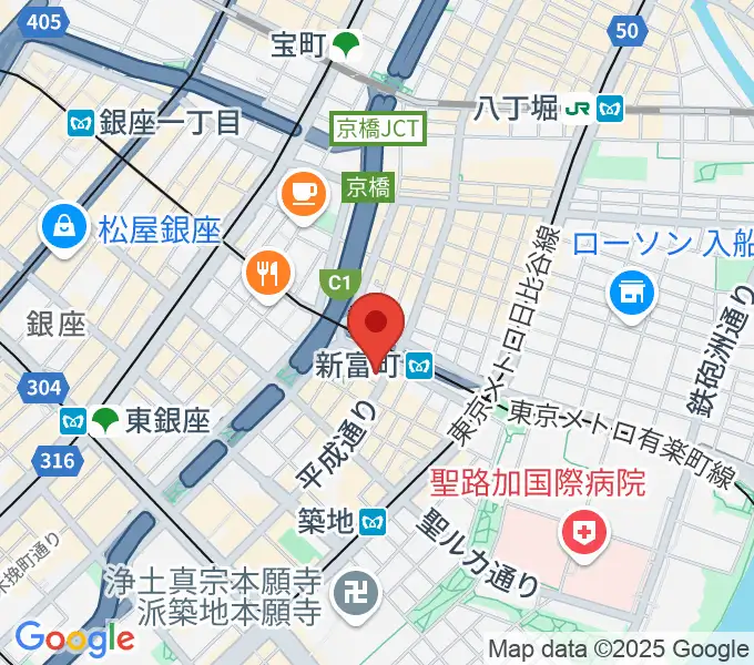 株式会社ダ・ヴィンチヴァイオリンの地図