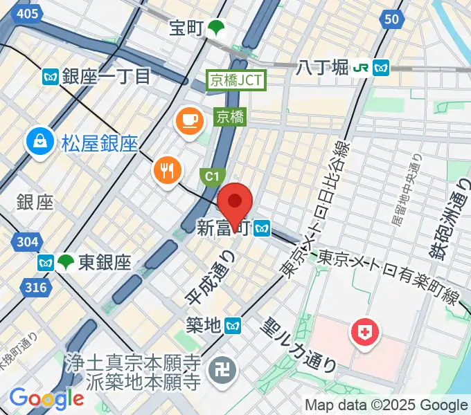 株式会社ダ・ヴィンチヴァイオリンの地図