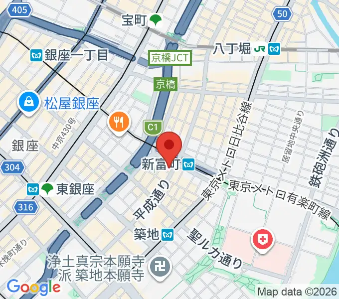株式会社ダ・ヴィンチヴァイオリンの地図