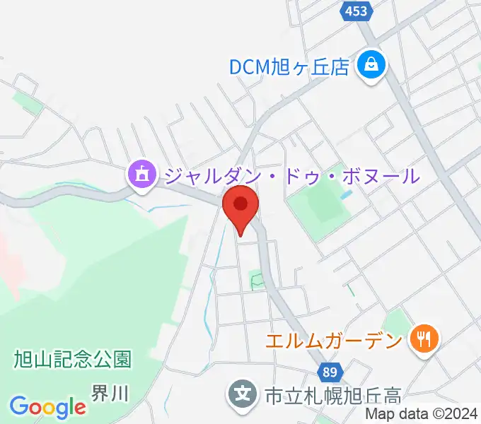 荒木均チェロ教室の地図