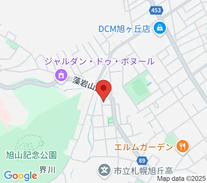 荒木均チェロ教室の地図