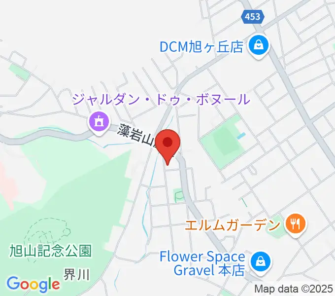 荒木均チェロ教室の地図