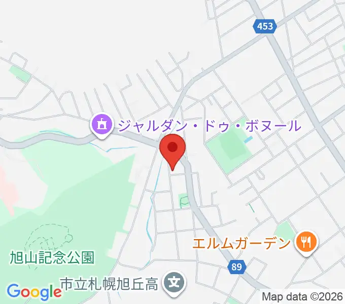 荒木均チェロ教室の地図
