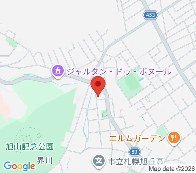 荒木均チェロ教室の地図