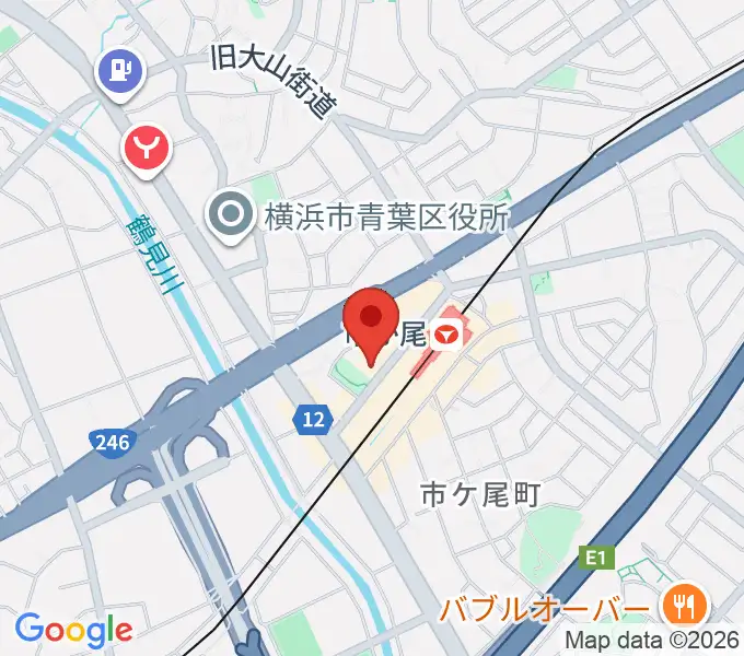 弦楽器カンタービレの地図