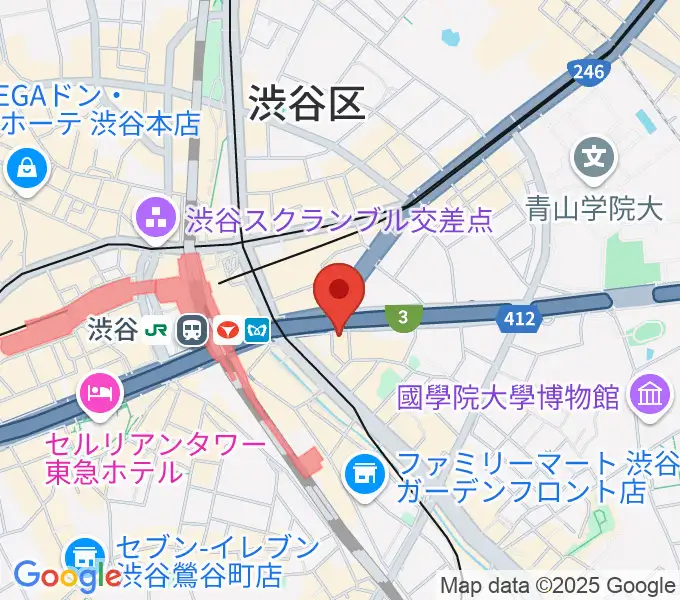 イケベ楽器店ウインドブロスの地図
