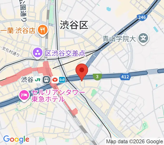 イケベ楽器店ウインドブロスの地図