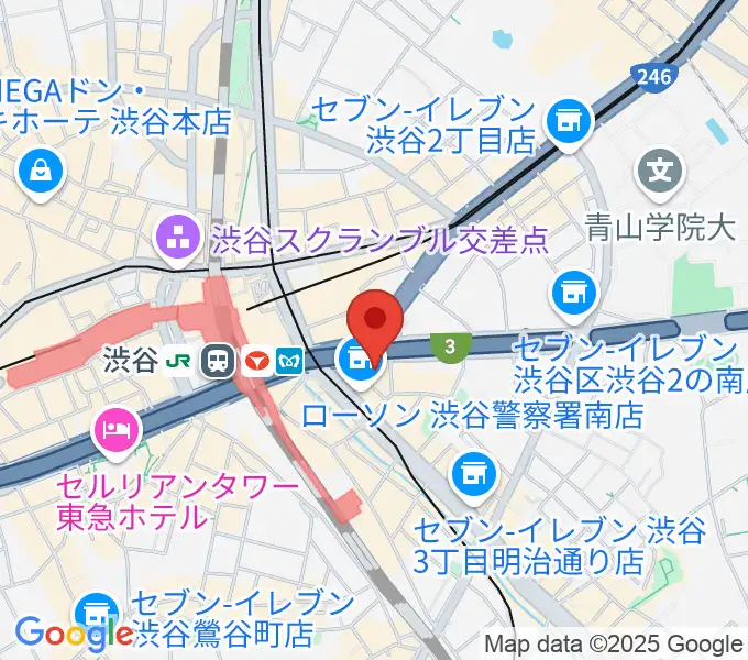 イケベ楽器店トランペットステーションの地図