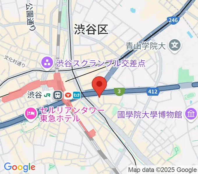 イケベ楽器店トランペットステーションの地図