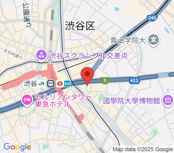 イケベ楽器店トランペットステーションの地図