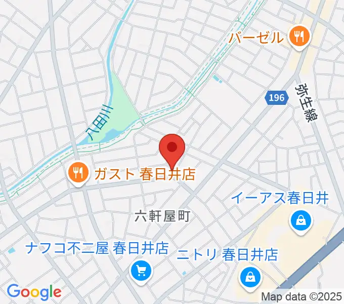 馬場淳史 津軽三味線教室の地図