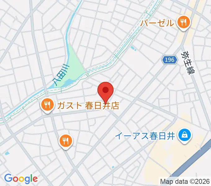 馬場淳史 津軽三味線教室の地図