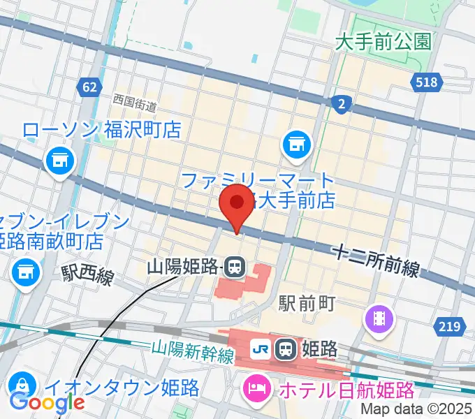 Vocal Lesson UPの地図
