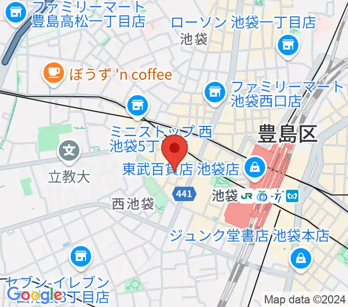 イケガクの地図