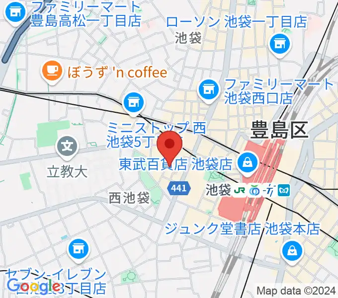 イケガクの地図