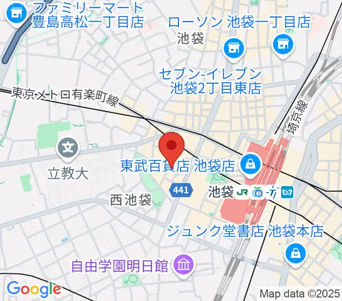 イケガクの地図