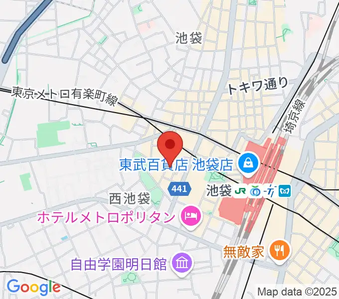 イケガクの地図