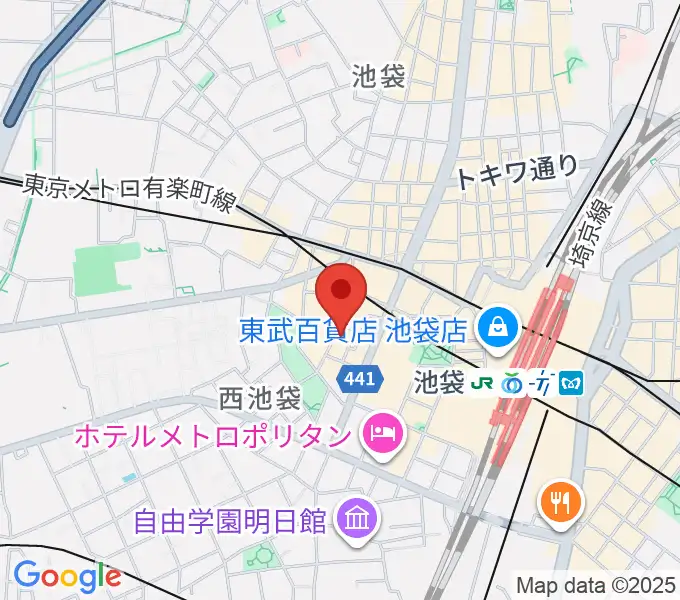 イケガクの地図