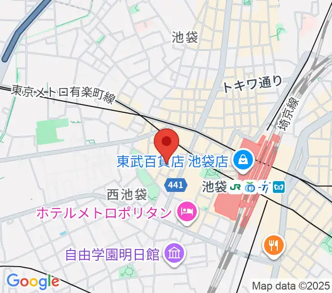 イケガクの地図