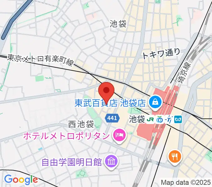 イケガクの地図