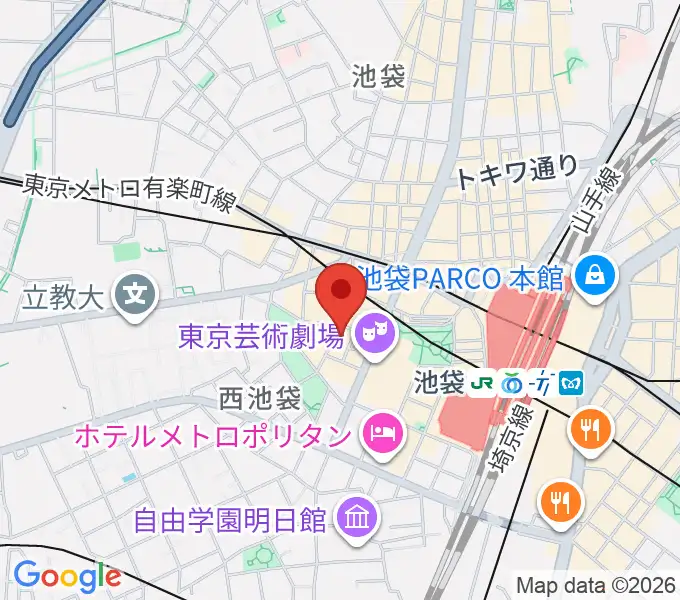 イケガクの地図