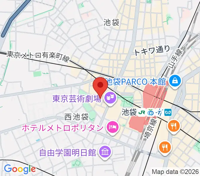 イケガクの地図