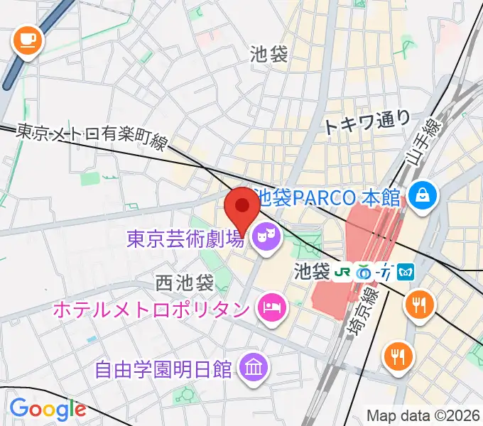 イケガクの地図