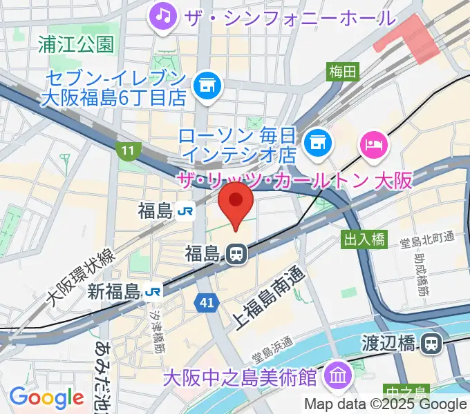 MUSIC SCHOOL NECOの地図