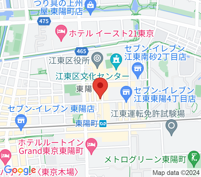 ビュッフェ・クランポン・ジャパン東京ショールームの場所