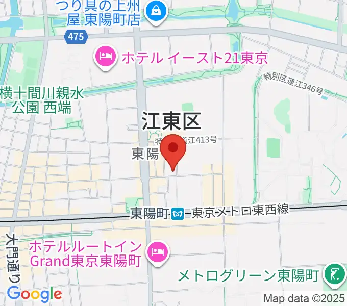 ビュッフェ・クランポン・ジャパンの地図