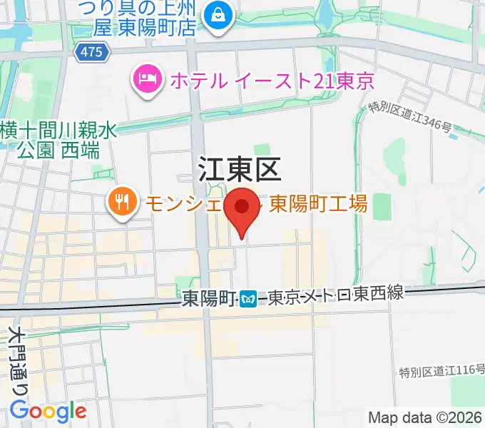 ビュッフェ・クランポン・ジャパンの地図