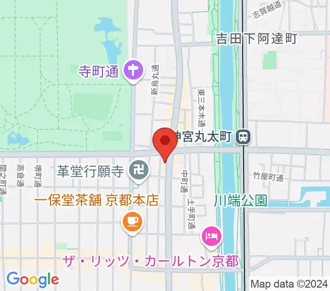 ティンカーベル・ミュージックスクールの地図