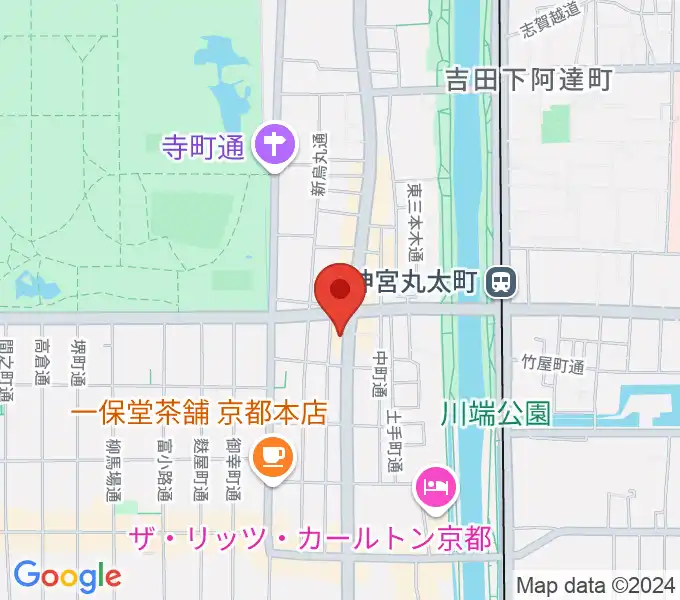 ティンカーベル・ミュージックスクールの地図