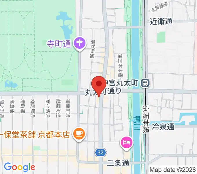 ティンカーベルミュージックスクールの地図