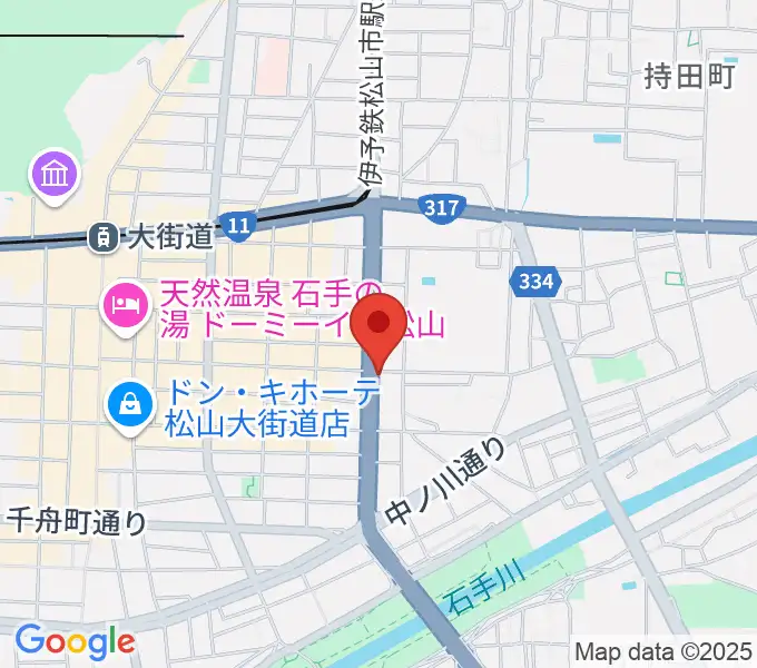 松村バイオリン教室の地図