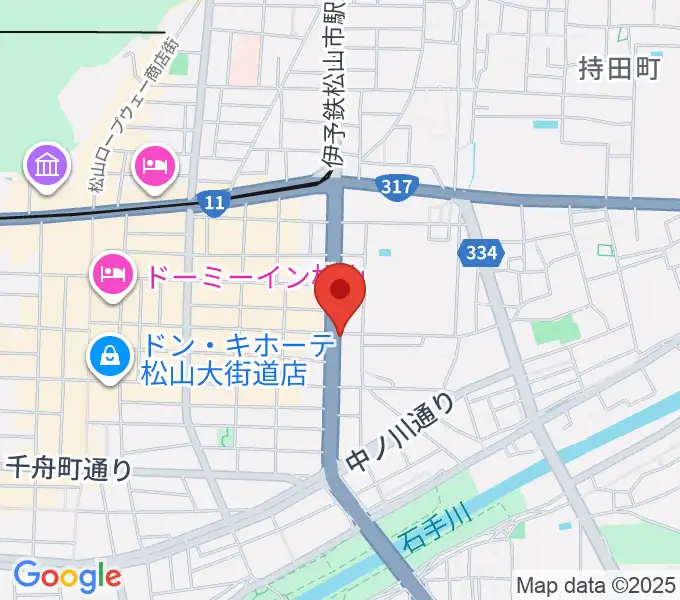 松村バイオリン教室の地図