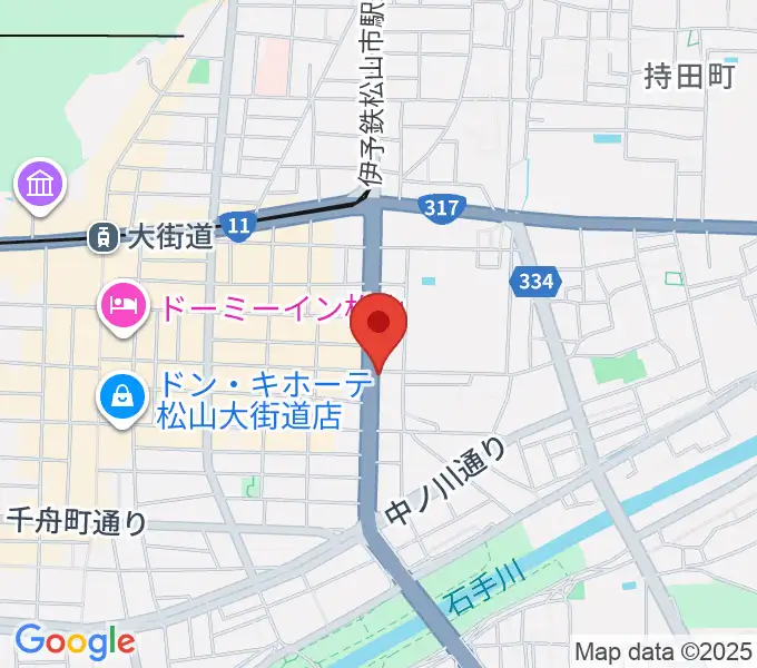 松村バイオリン教室の地図