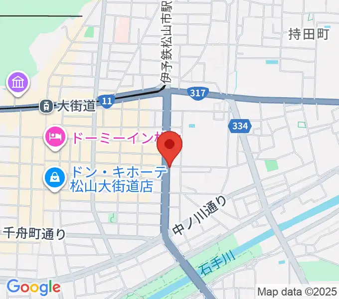 松村バイオリン教室の地図