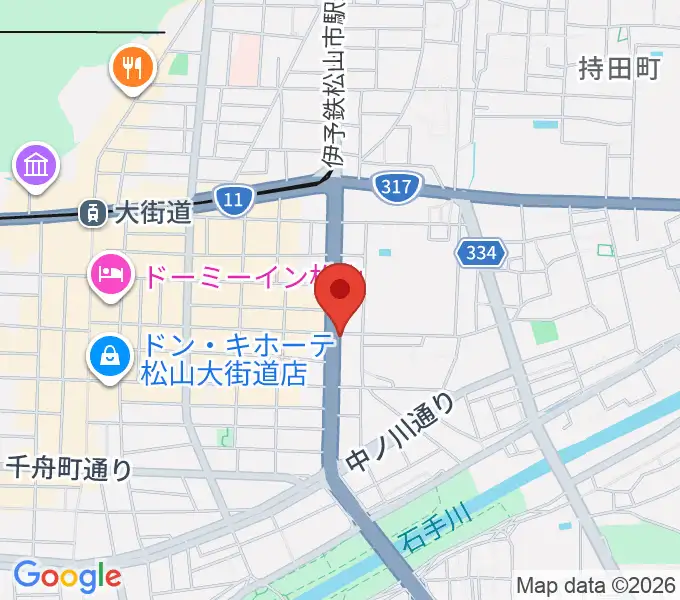 松村バイオリン教室の地図