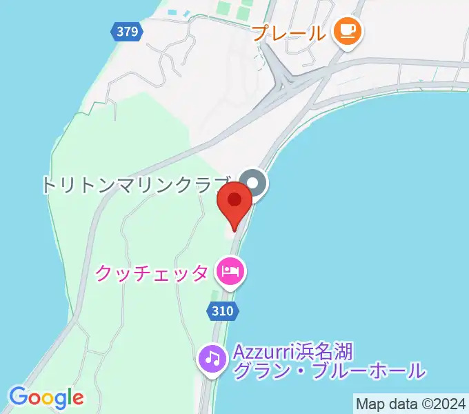 浜名湖WATTSの地図