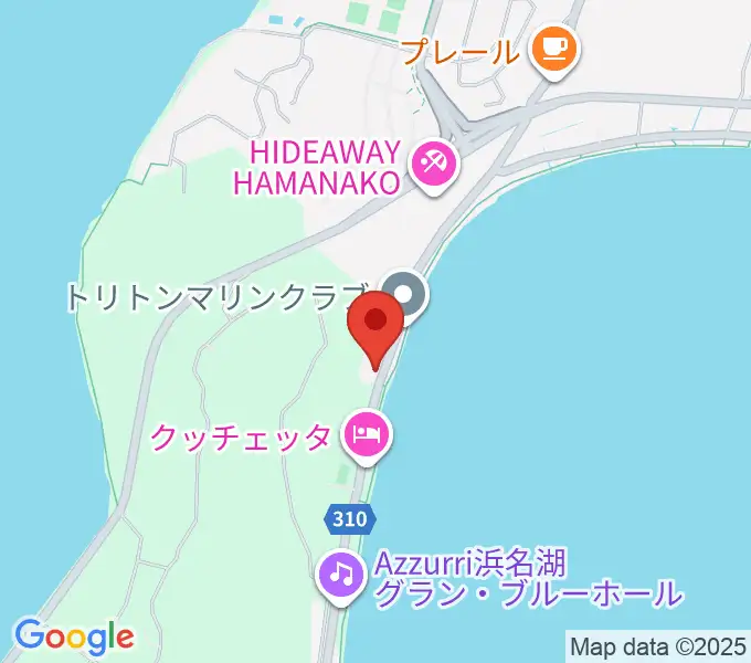 浜名湖WATTSの地図