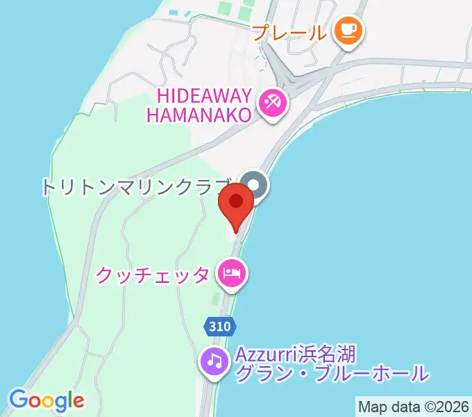 浜名湖WATTSの地図